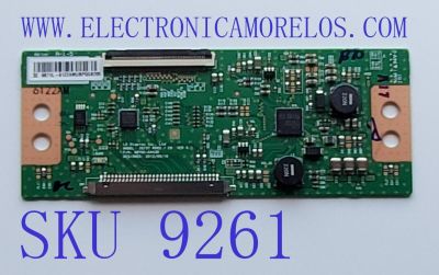 T-CON PARA TV HKPRO / NUMERO DE PARTE 6871L-6122A / 6870C-0442B / 32/37 ROW2.1 HD VER 0.1 / 6122A / PANEL K320WDD1B / DISPLAY LC320DXQ (SM)(A8) / MODELOS HKP32R01 / SI32RF / 100012589 (32'' PULGADAS)